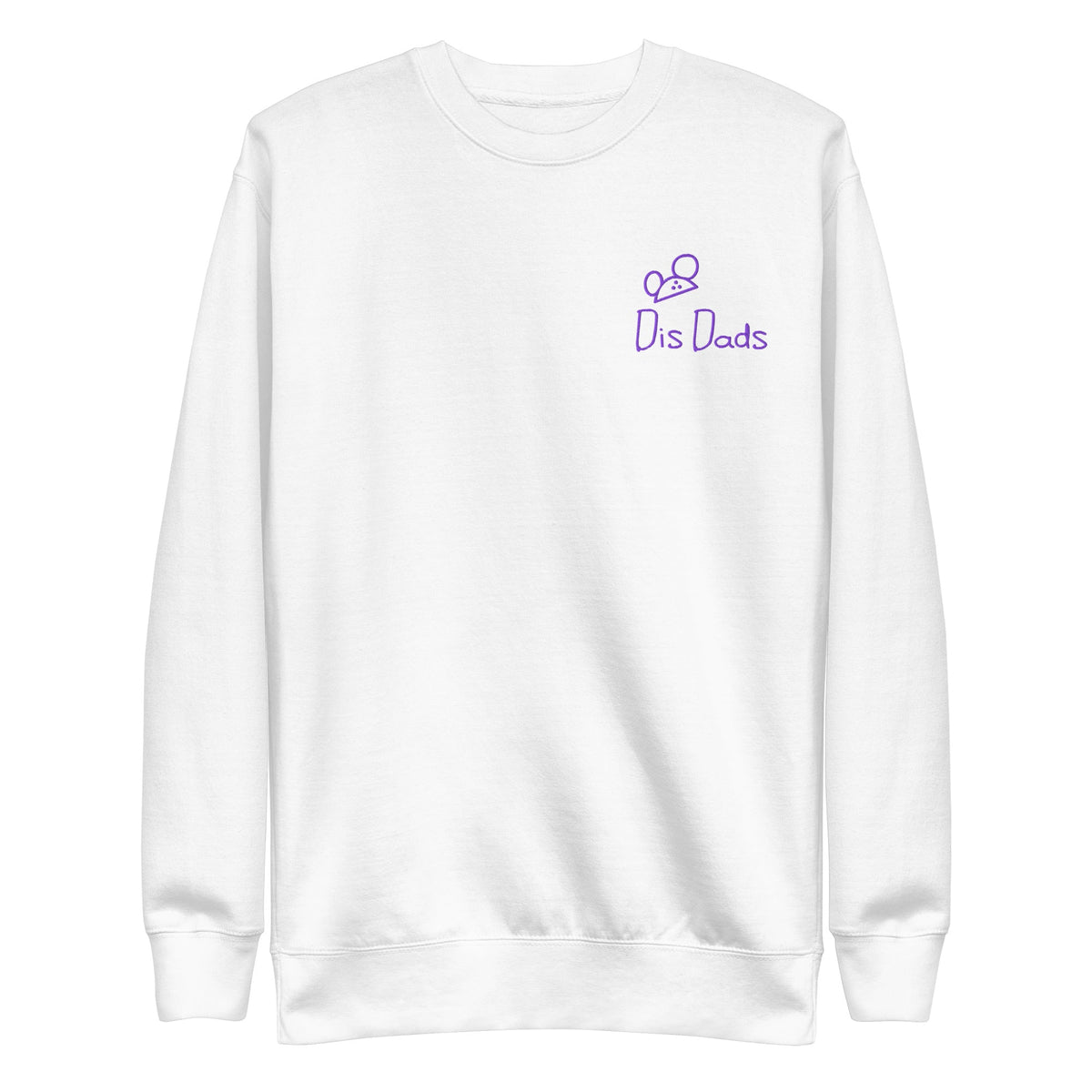 Dis Dads Magic Ears Unisex Premium Embroidered Sweatshirt