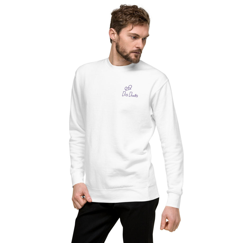 Dis Dads Magic Ears Unisex Premium Embroidered Sweatshirt