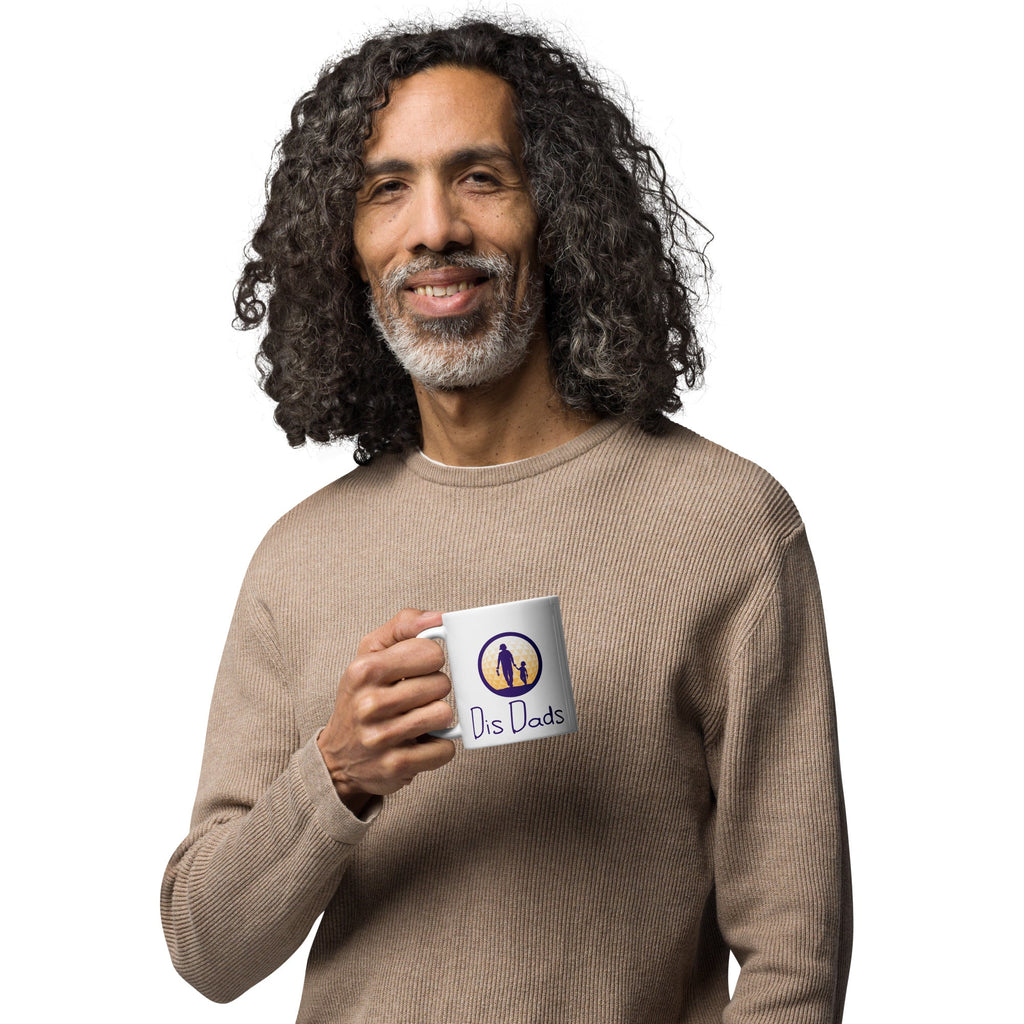 Dis Dads White Glossy Mug Disney Dad Pride