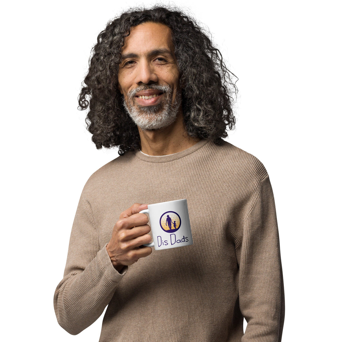 Dis Dads White Glossy Mug Disney Dad Pride