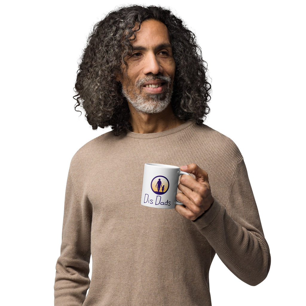 Dis Dads White Glossy Mug Disney Dad Pride
