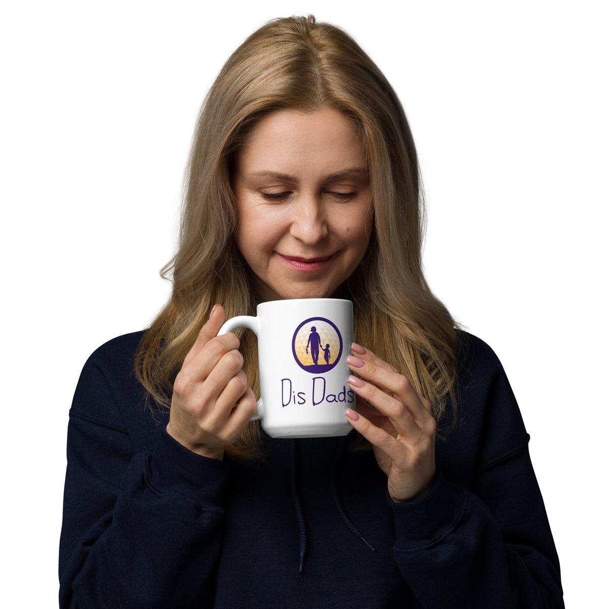 Dis Dads White Glossy Mug Disney Dad Pride