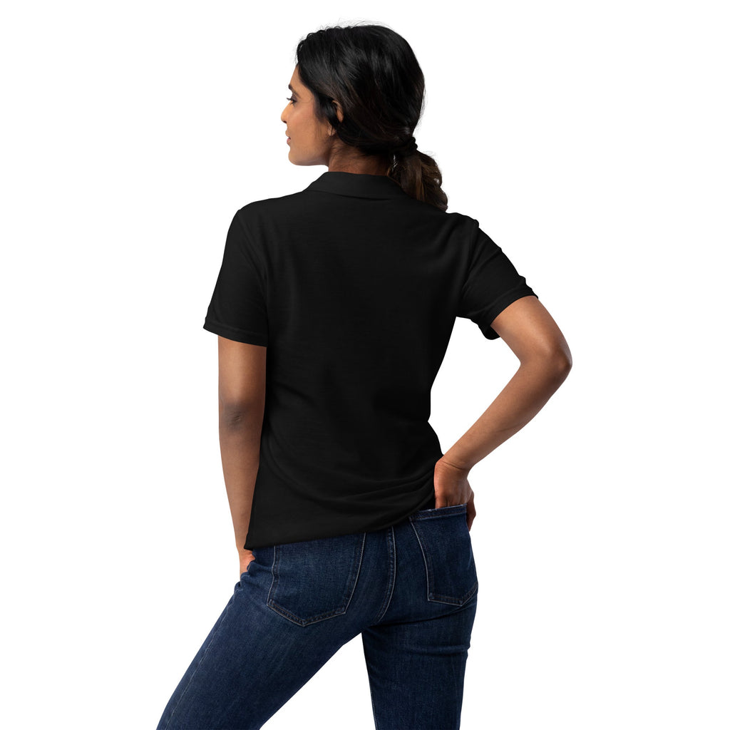 I LOVE Dis Dads Women’s Pique Polo Shirt Mom Approved
