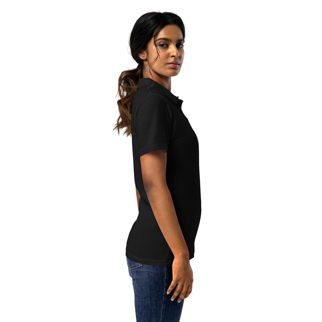 I LOVE Dis Dads Women’s Pique Polo Shirt Mom Approved