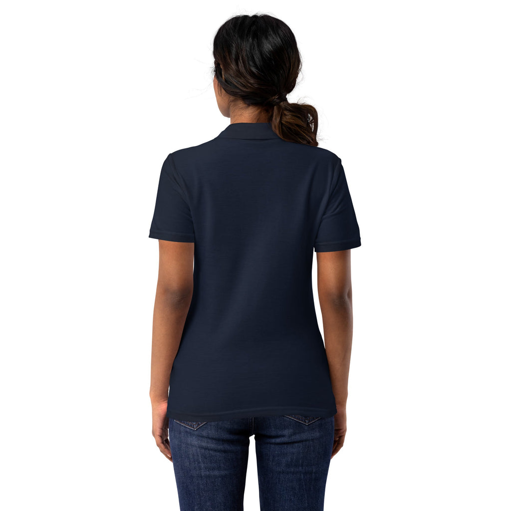 I LOVE Dis Dads Women’s Pique Polo Shirt Mom Approved
