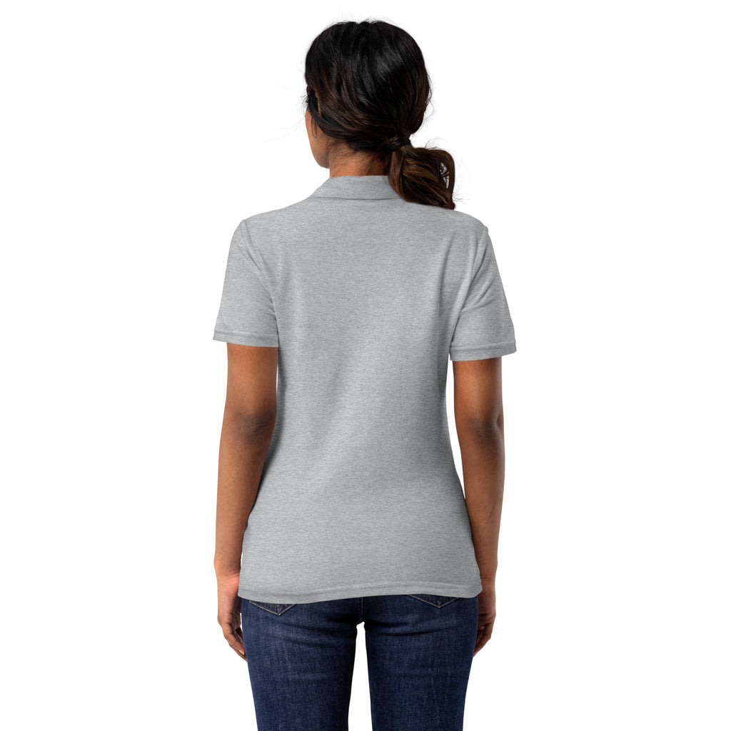I LOVE Dis Dads Women’s Pique Polo Shirt Mom Approved