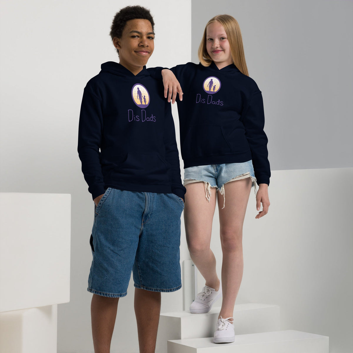 Dis Dads Youth Heavy Blend Hoodie