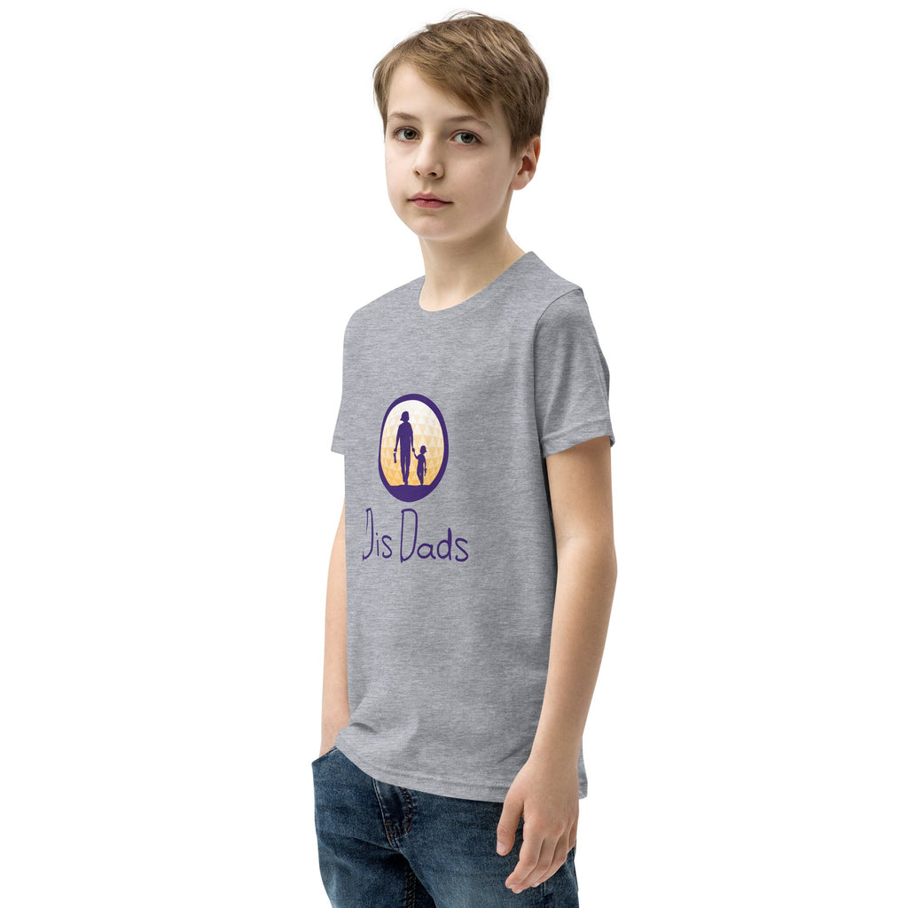 Dis Dads Youth Short Sleeve T Shirt Combed Ring Spun Cotton